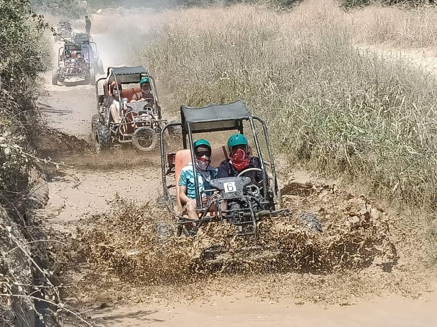 Antalya: Buggy or Quad and Rafting Tour with Lunch - Safety, comfort, and physical demands