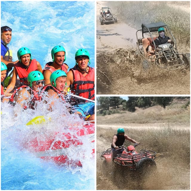 Antalya: Buggy or Quad and Rafting Tour with Lunch - Rafting the Köprüçay River