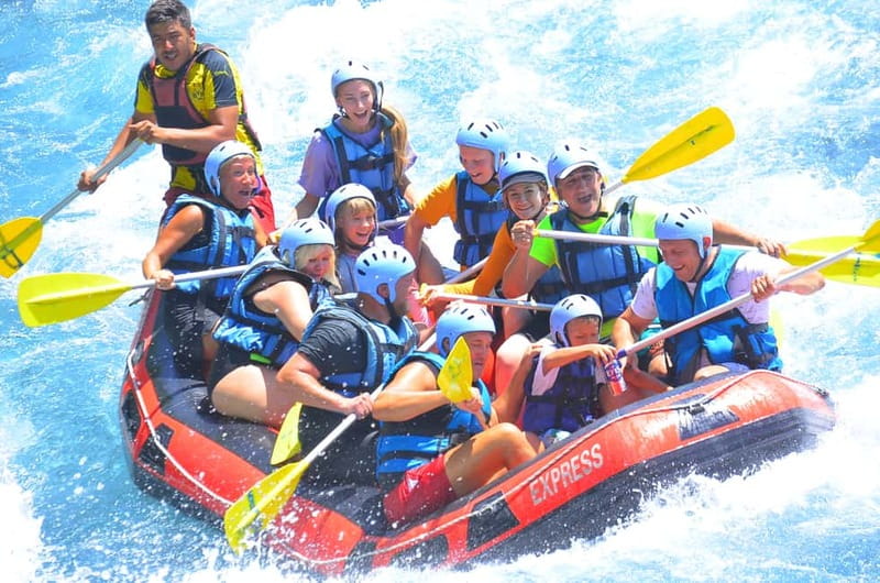 Antalya Buggy, Quad, Jeep, Rafting & Zipline Tour with Lunch - From hotel pickup to the rafting base