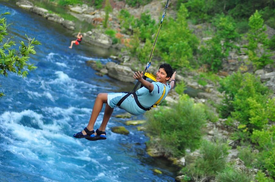 Antalya: Canyoning, Rafting, Quad, Jeep & Zipline with Lunch - Lunch by the river, and why you should eat first