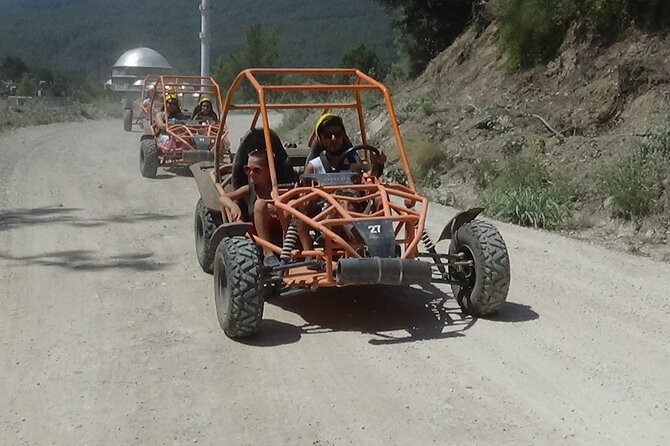 Antalya Combo Tour 3 in 1 Rafting & Buggy / Quad & Zipline - Ziplining and swimming break up the action