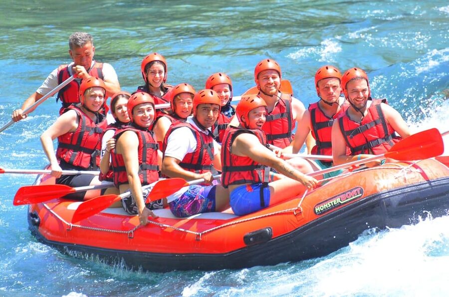 Antalya Full Day Rafting Tour with Lunch - Rafting through Köprülü Canyon at an easy pace
