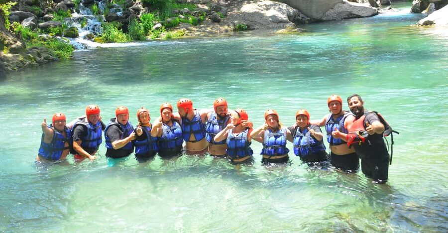 Antalya Full Day Rafting Tour with Lunch - The old bridge photo stop before the river
