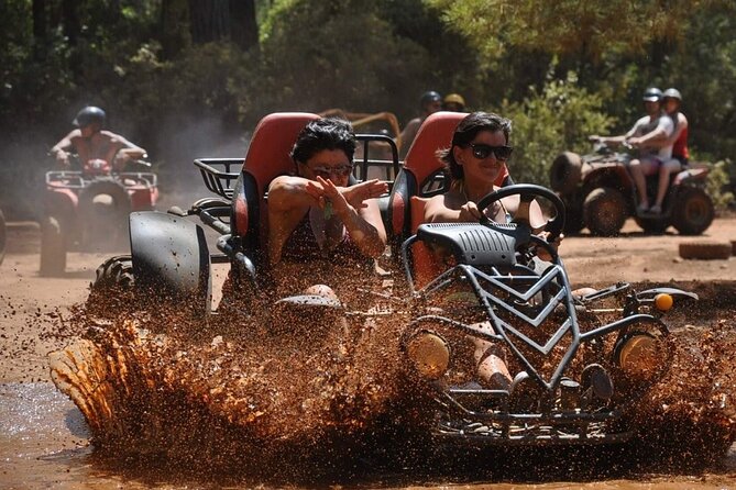 Antalya Full-Day Rafting, Zipline and Buggy Adventure with Lunch - A buggy ride on mountain tracks