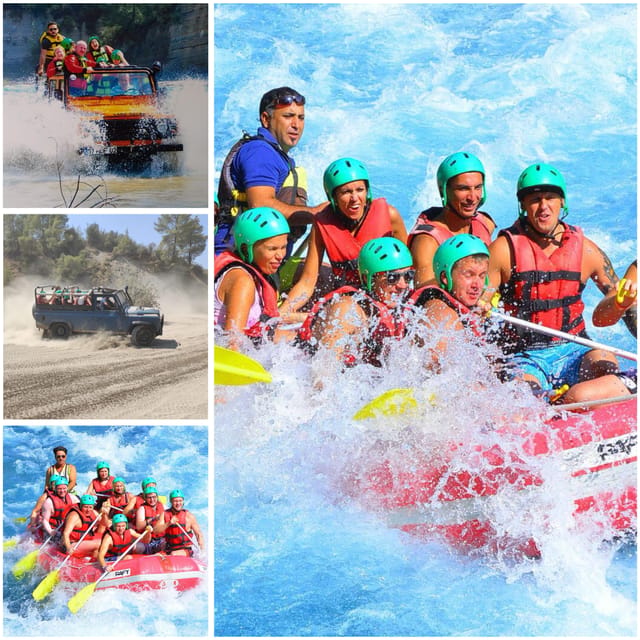 Antalya: Jeep Safari,Rafting,Canyon Visit with Lunch - Hotel pickup and the ride into the park