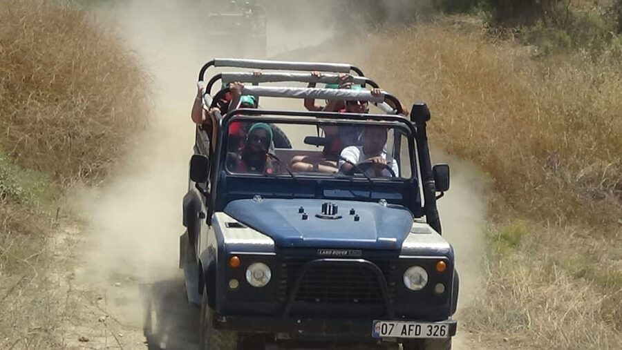 Antalya: Jeep Safari,Rafting,Canyon Visit with Lunch - What the river section feels like