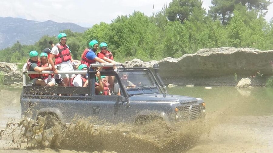 Antalya: Jeep Safari,Rafting,Canyon Visit with Lunch - The jeep safari through rough country