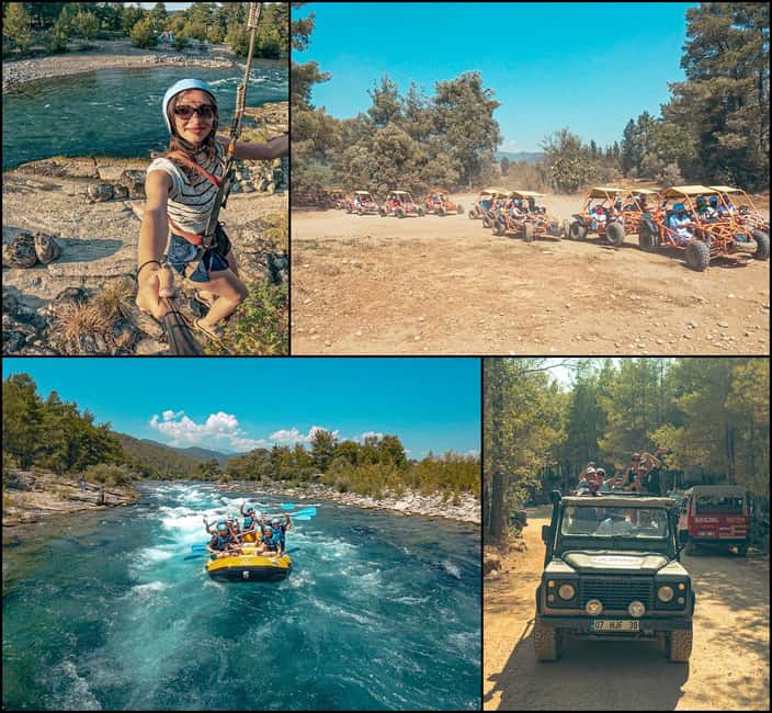 Antalya Outdoor Adventure: Rafting, Jeep & Quad w/Lunch - Why this Antalya adventure works as a full-day plan