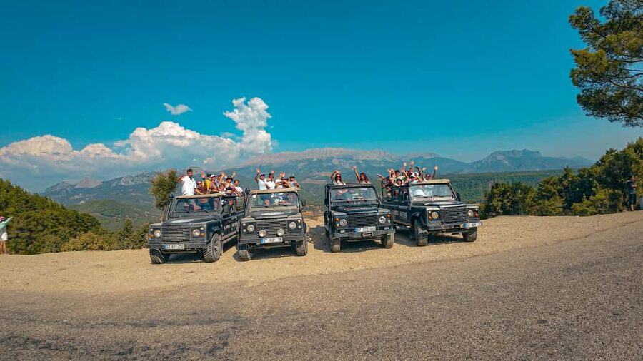 Antalya Outdoor Adventure: Rafting, Jeep & Quad w/Lunch - From Antalya hotels to the Taurus Mountains