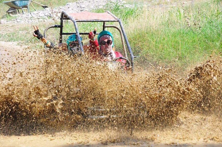 Antalya: Private Rafting, Zipline, Quad or Buggy w/ Lunch - Lunch by the river
