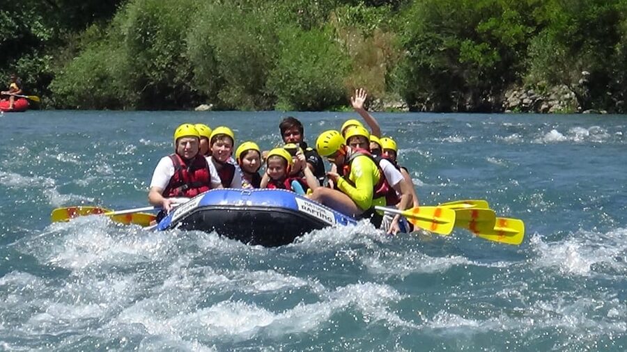 Antalya: Rafting at Köprülü Canyon + Lunch - The 14-kilometer rafting route