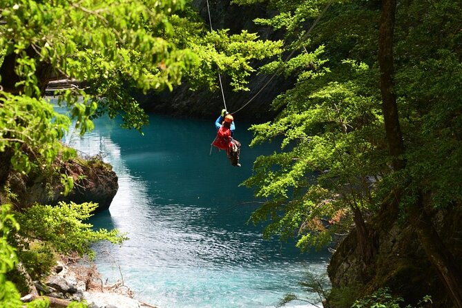 Antalya Rafting, Buggy, Jeep Safari & Zipline Experience w/Lunch - The zipline is exciting, but patience helps