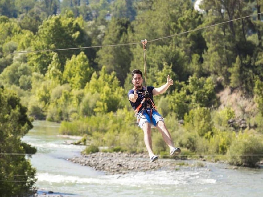 Antalya Rafting, Buggy/Quad, Zipline & Lunch with Swim Break - Rafting through Köprülü Canyon