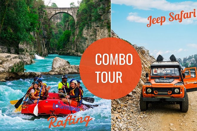 Antalya: Rafting & Jeep Safari Adventure at Köprülü Canyon - The 4x4 ride through rough country