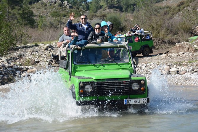 Antalya: Rafting & Jeep Safari Adventure at Köprülü Canyon - Rafting on calm water and rapids