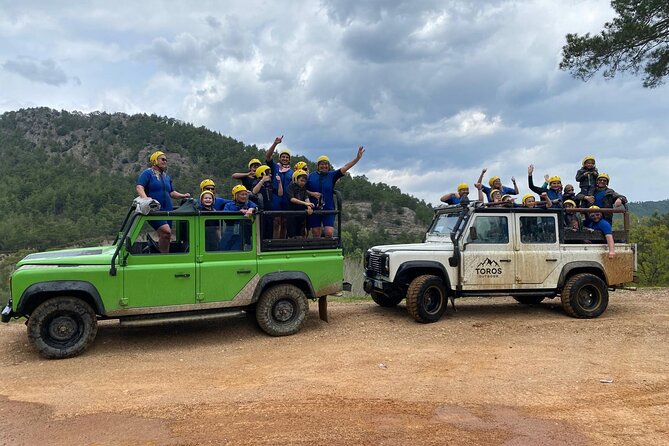Antalya: Rafting, Jeep Safari, Buggy & Zipline 4-in-1 Combo Tour - The day at a glance