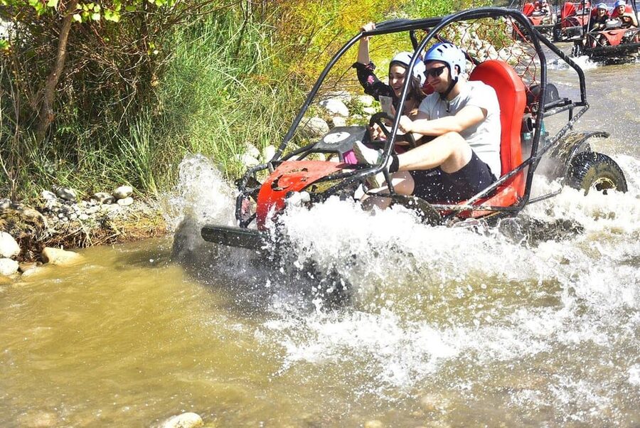 Antalya: Rafting with Lunch and Zipline/ATV or Jeep Option - The rafting route beneath Oluk Bridge