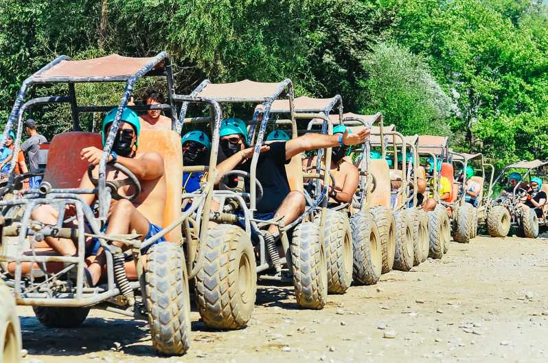 Antalya: Ziplining, Rafting, Jeep Tour & Quad Safari w/Lunch - Reaching the canyon and meeting the crew