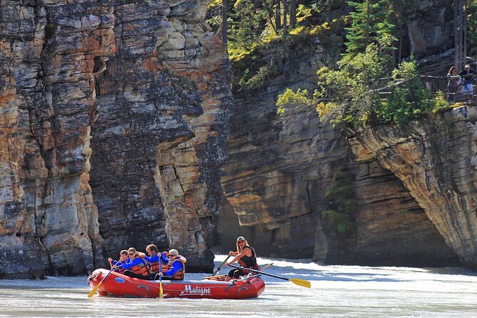 Athabasca Canyon Run Family Rafting: Class II Plus Rapids - What Class II plus feels like on the Athabasca