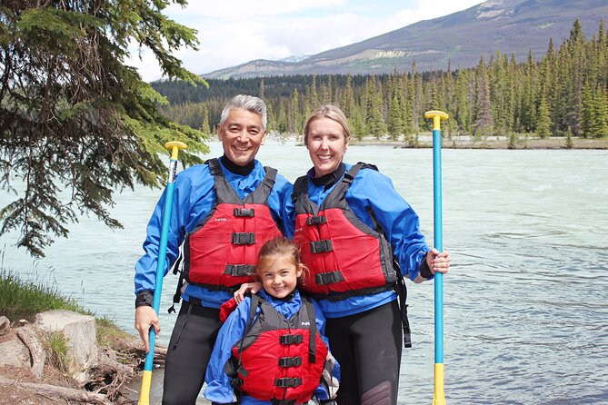 Athabasca Expressway Whitewater Rafting - Paddling through five Class II rapids