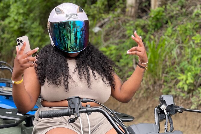 ATV and Bamboo Rafting With limestone foot massage and transport - Pickup from Montego Bay hotels and Airbnbs