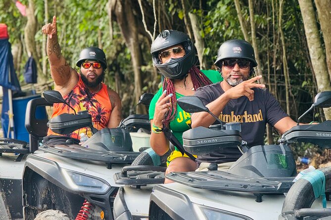 ATV Bamboo Rafting and Horseback Riding in Montego Bay - Bamboo rafting with a limestone foot massage