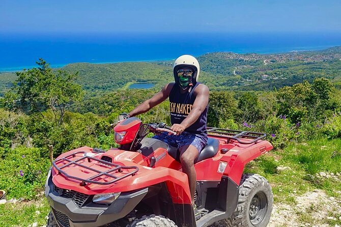 ATV, Bamboo Rafting , Horseback Ride & Blue Hole Falls Ocho Rios - Horseback riding from St. Ann’s Bay to the sea