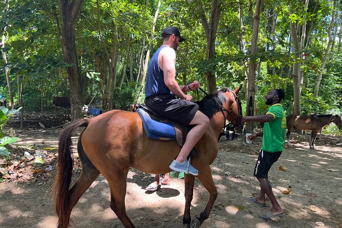 ATV, Bamboo Rafting, Horseback Ride From Montego Bay- Private - ATV riding through the hills to Snow Hill