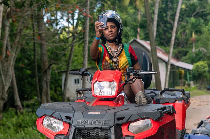 ATV, Bamboo Rafting, Horseback Ride n Swim Guided Tour - Bamboo rafting on the Rio Nuevo