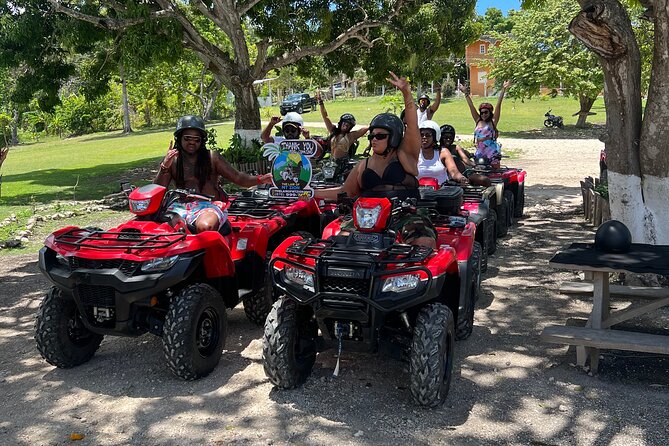ATV , Bamboo Rafting & Horseback Ride Tour From Montego Bay - Horseback riding at St. Ann’s Bay
