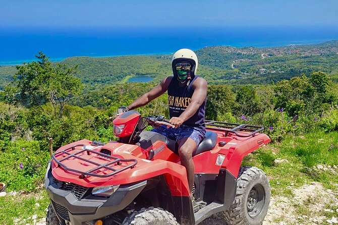 ATV , Bamboo Rafting & Horseback Riding tour from Montego bay - White River bamboo rafting for a slower hour