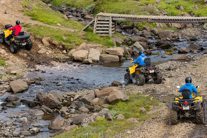 ATV & Rafting Full day adventure from Reykjavik - ATV tracks from base camp to Hafrafell