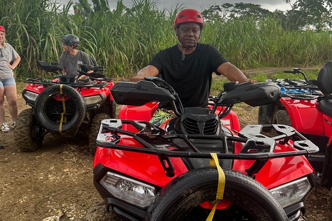 Atv,rafting,Magarittaville and or Hip strip in Montego Bay - A jerk chicken stop adds local flavor