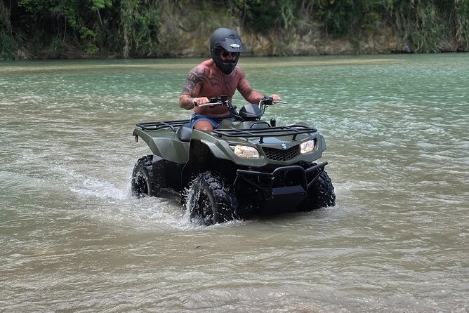 ATV Ride Blue Hole and Bamboo Rafting Tour - Key points to know before booking