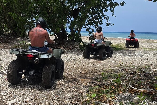 ATV Ride Blue Hole and Bamboo Rafting Tour - The ATV ride brings a sharper change of pace