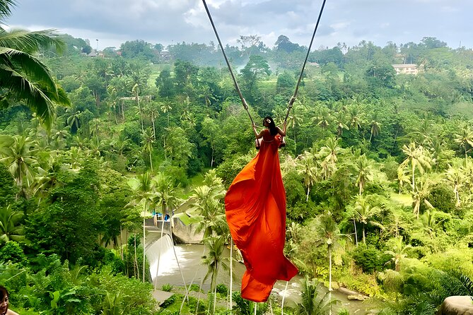 Ayung River Rafting and Bali Swing Packages - Lunch, showers, and the practical middle of the day