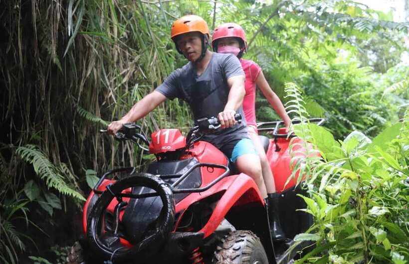 Bali Adventure Combo: Rafting & Tandem ATV Experience - Taking the tandem ATV into rural Bali