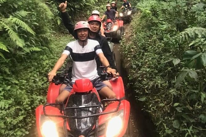 Bali ATV Quad Bike Through Tunnel, Waterfall, White Water Rafting - Why the rafting feels harder than it looks