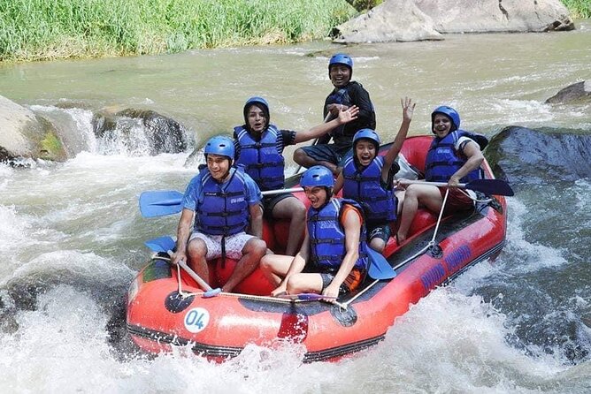 Bali ATV Quad Bike Through Tunnel, Waterfall, White Water Rafting - The ATV ride through fields, tunnels, and water