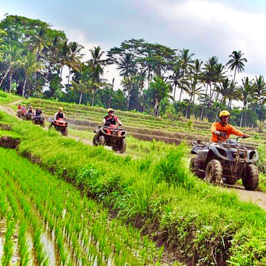 Bali: ATV Quad Biking and Water Rafting Adventure Tour - What the Ayung River setting adds