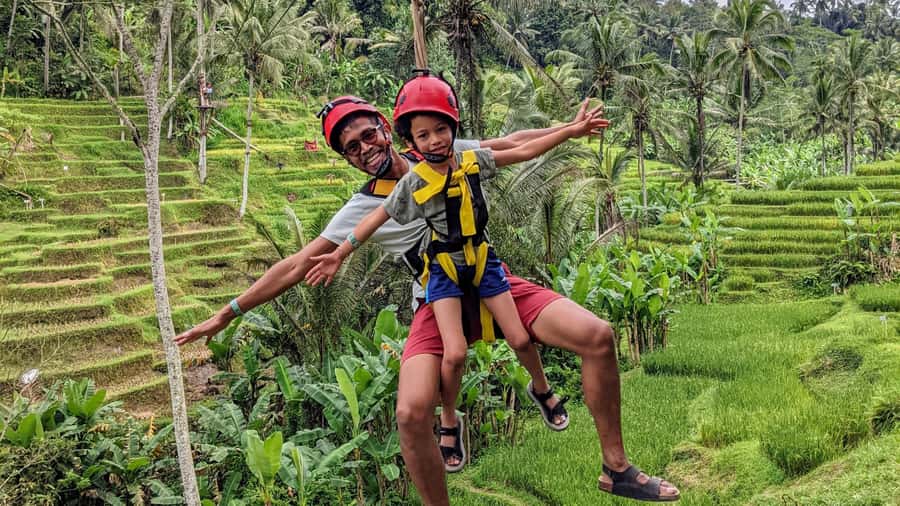 Bali: ATV Rafting Zipline Swing &Sky Bike in Ubud Rice Field - What to bring and what to wear