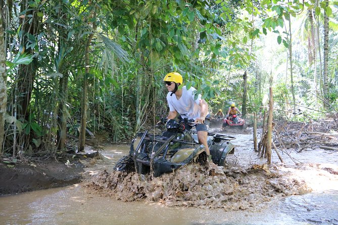 Bali ATV Ride Combo Bali Rafting best fullday tour Package - ATV tracks around Bongkasa village