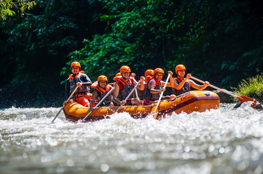 Bali: Ayung River Guided Rafting Adventure with Lunch - Two hours on the Ayung River
