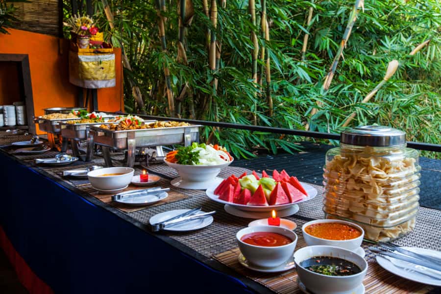 Bali: Ayung River Guided Rafting Adventure with Lunch - Stone carvings, waterfalls, and the quieter stretches