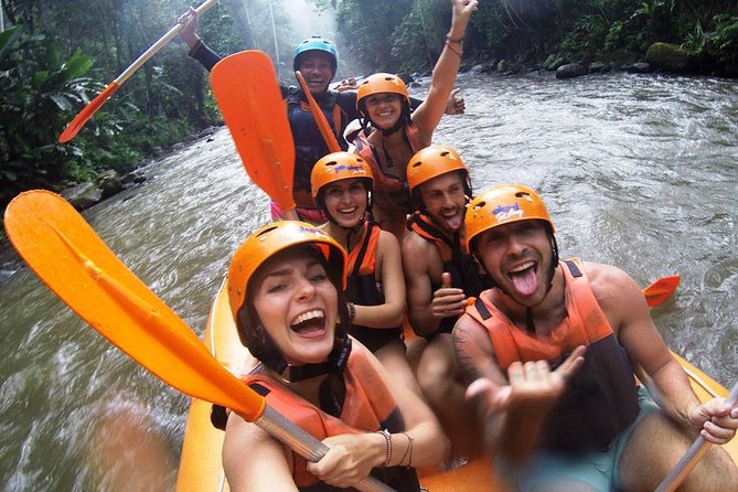 Bali Ayung River White Water Rafting with Transport - Safety briefing and the first rapids