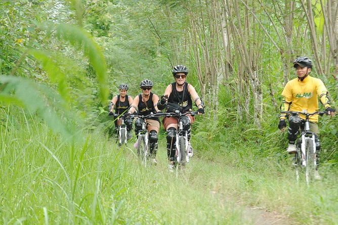 Bali Downhill Cycling and White Water Rafting - What you see during the 2.5-hour cycling route