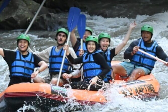 Bali Exciting Thriling Adventure: River Rafting, ATV Ride, Swing - Tegalalang’s swing and rice terrace views