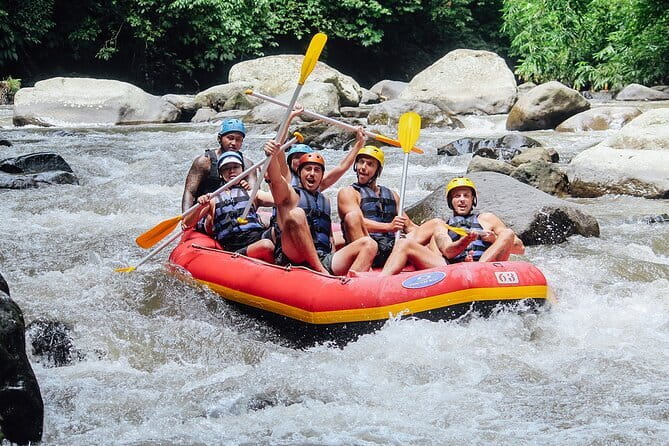 Bali Pertiwi White Water Rafting | Thrill on Ayung River - The scenery between the rapids