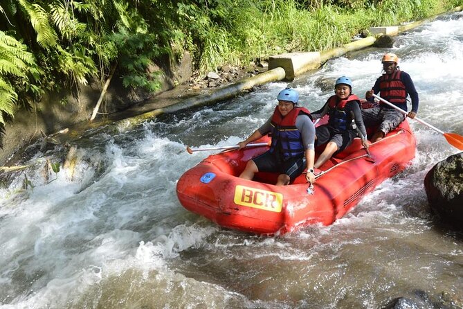 Bali Rafting - Getting to the river requires a steep walk