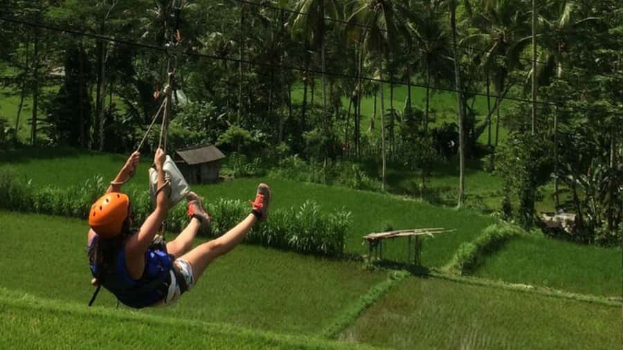 Bali Rafting: River Rafting with Zipline Down to the River - Starting above the Telaga Waja River